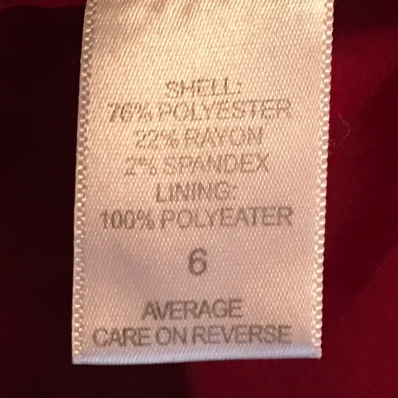 New York and Company Red blazer Size 6 - Picture 3 of 4